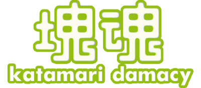 Katamari Damacy title screen for Playstation 2